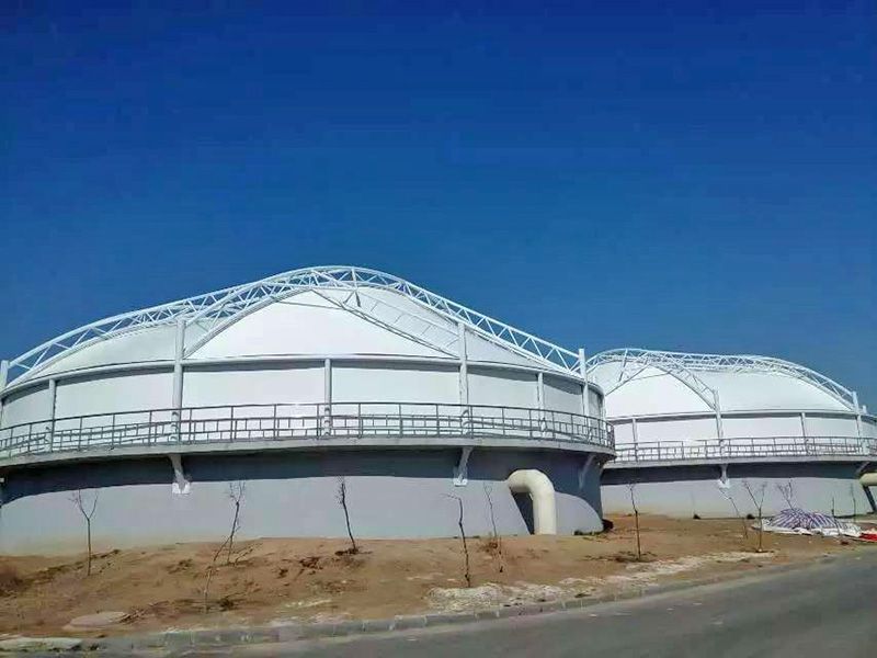 膜結(jié)構(gòu)污水池加蓋